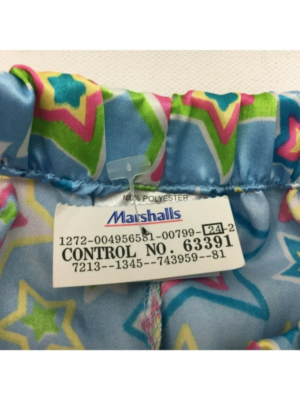 Gyrl Co Girls Button Down Shirt 2pc Pajama Night Set Outfit Blue Stars Size 4